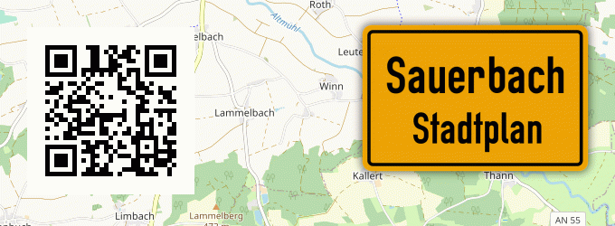 Stadtplan Sauerbach