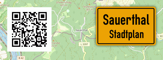 Stadtplan Sauerthal