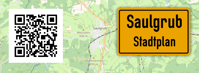 Stadtplan Saulgrub