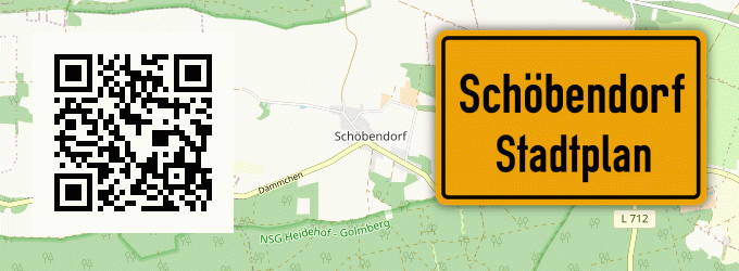 Stadtplan Schöbendorf