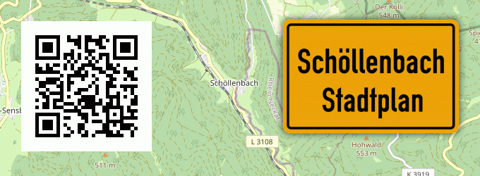 Stadtplan Schöllenbach