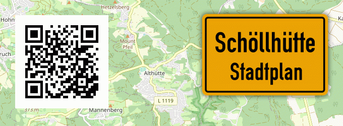 Stadtplan Schöllhütte