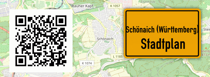 Stadtplan Schönaich (Württemberg)