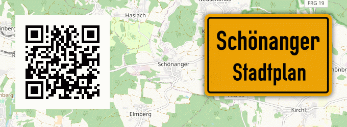 Stadtplan Schönanger