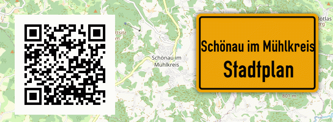 Stadtplan Schönau im Mühlkreis