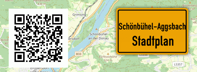 Stadtplan Schönbühel-Aggsbach
