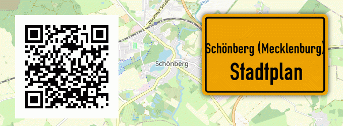 Stadtplan Schönberg (Mecklenburg)