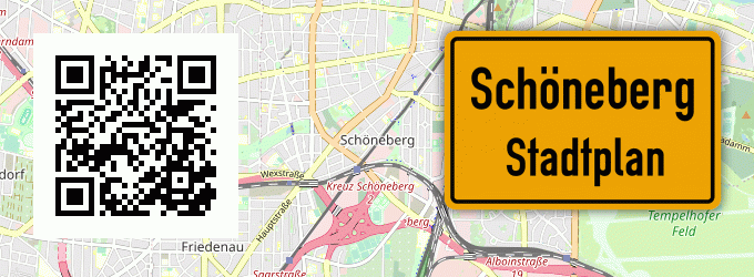Stadtplan Schöneberg