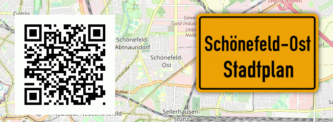 Stadtplan Schönefeld-Ost