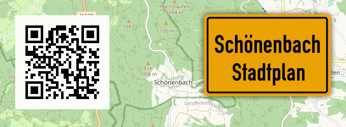 Stadtplan Schönenbach