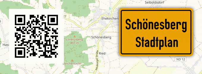 Stadtplan Schönesberg