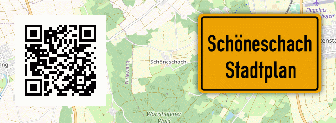 Stadtplan Schöneschach