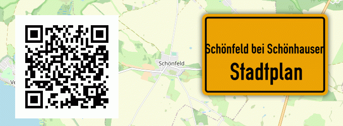 Stadtplan Schönfeld bei Schönhausen