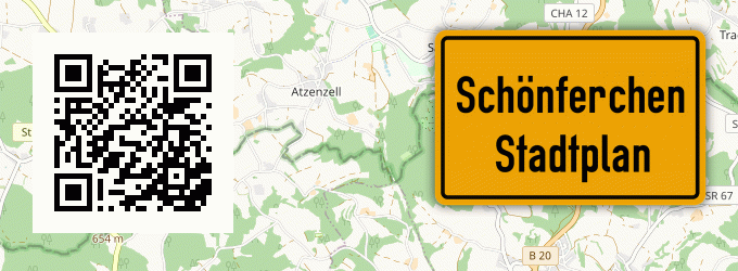 Stadtplan Schönferchen