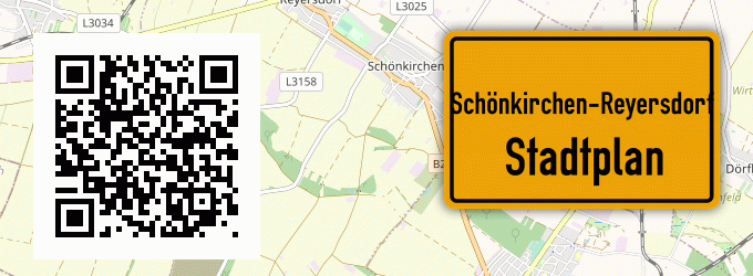 Stadtplan Schönkirchen-Reyersdorf