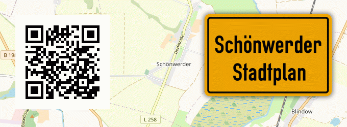 Stadtplan Schönwerder