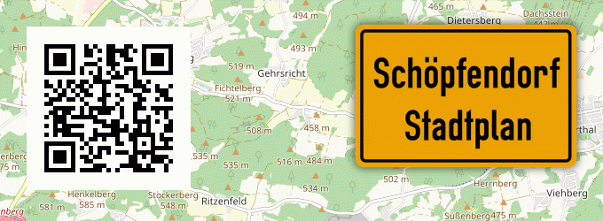 Stadtplan Schöpfendorf