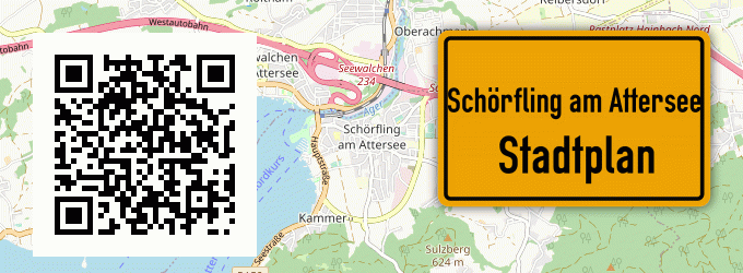 Stadtplan Schörfling am Attersee