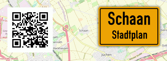 Stadtplan Schaan