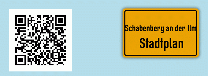 Stadtplan Schabenberg an der Ilm
