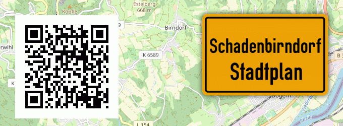 Stadtplan Schadenbirndorf