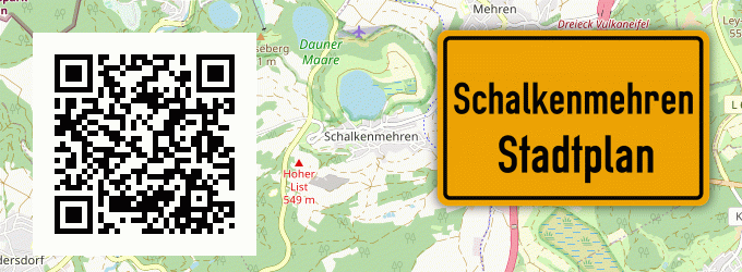 Stadtplan Schalkenmehren