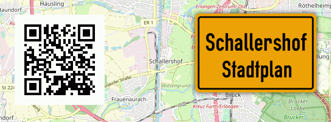 Stadtplan Schallershof