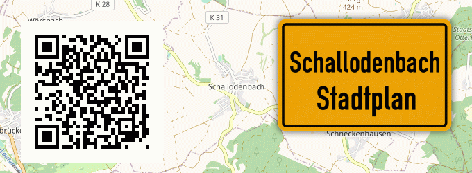 Stadtplan Schallodenbach