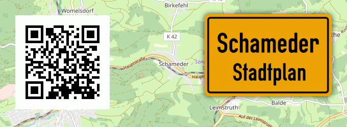 Stadtplan Schameder