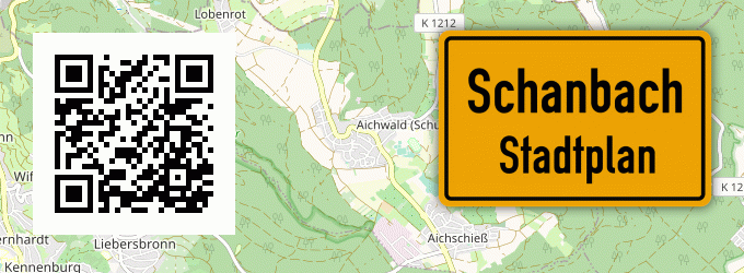 Stadtplan Schanbach