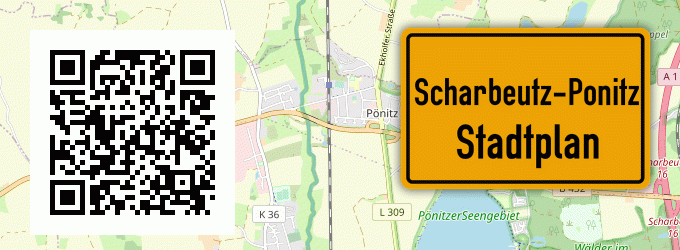 Stadtplan Scharbeutz-Ponitz