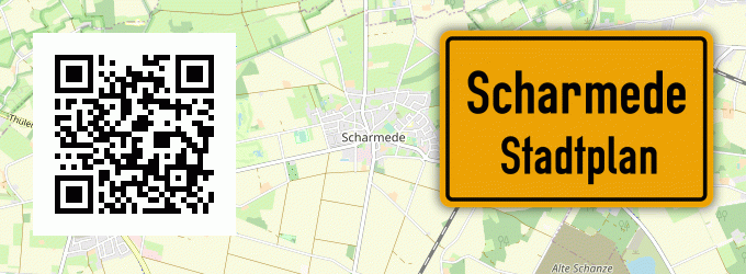 Stadtplan Scharmede