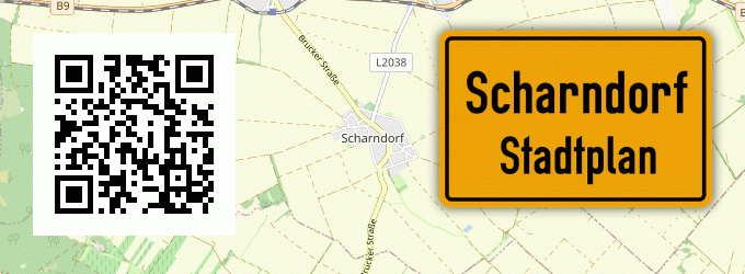 Stadtplan Scharndorf