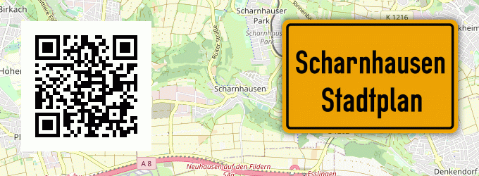 Stadtplan Scharnhausen