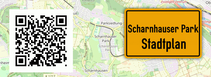 Stadtplan Scharnhauser Park
