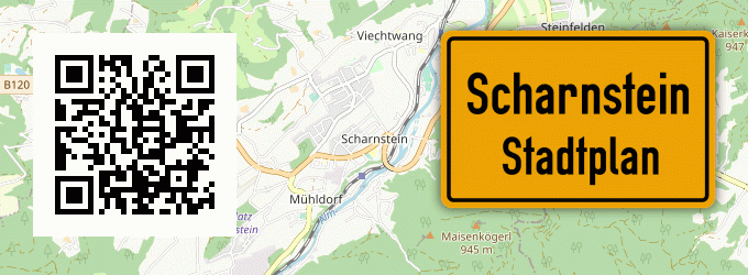 Stadtplan Scharnstein