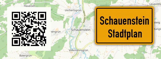 Stadtplan Schauenstein