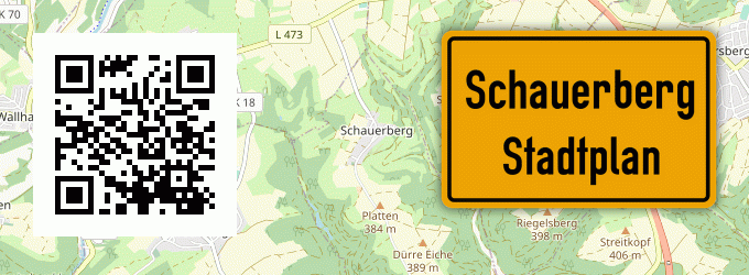 Stadtplan Schauerberg, Pfalz