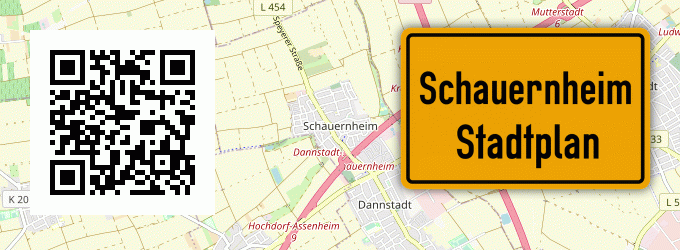 Stadtplan Schauernheim