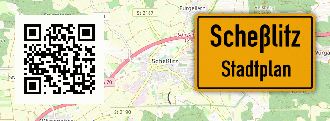 Stadtplan Scheßlitz