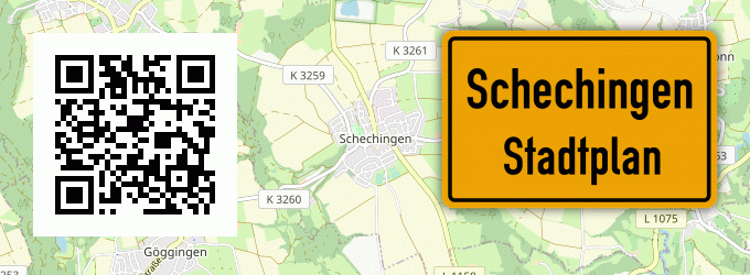 Stadtplan Schechingen