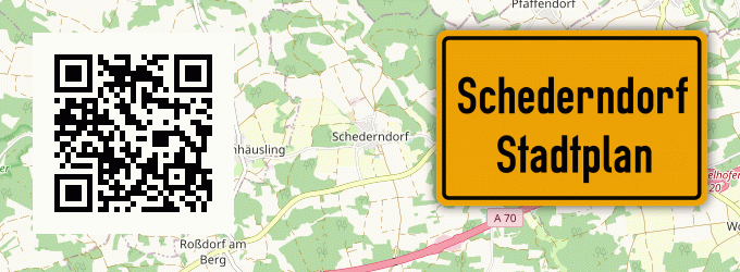 Stadtplan Schederndorf