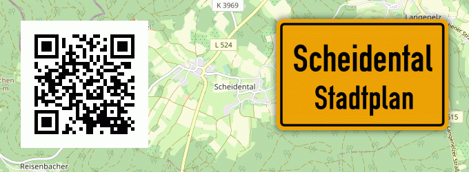 Stadtplan Scheidental