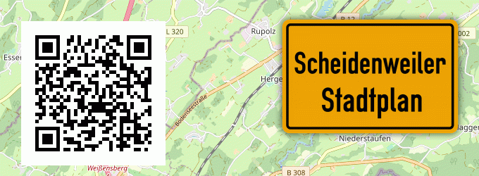 Stadtplan Scheidenweiler