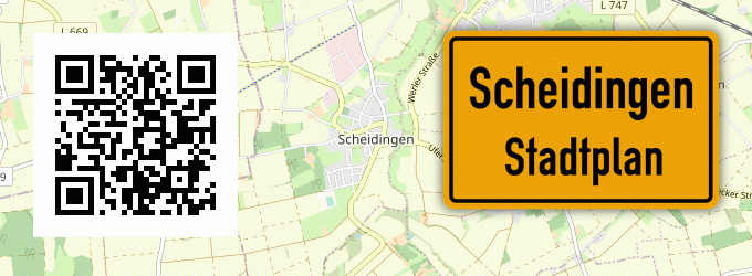 Stadtplan Scheidingen