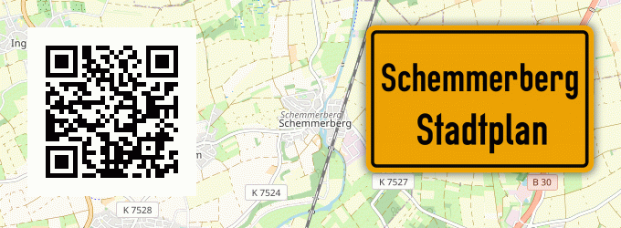 Stadtplan Schemmerberg