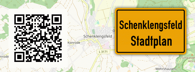 Stadtplan Schenklengsfeld