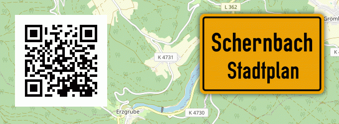 Stadtplan Schernbach