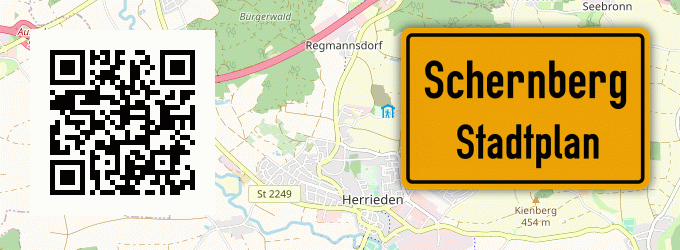 Stadtplan Schernberg