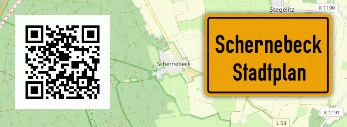 Stadtplan Schernebeck